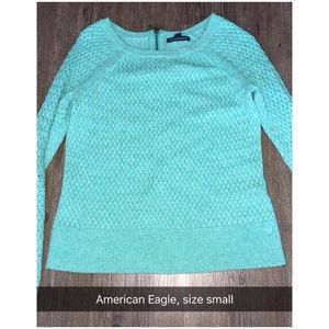 American Eagle Mint Knit Sweater